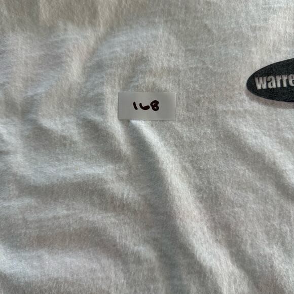 Vintage 1990s Warren Motorsports‎ Orange Blue Shockwave Muscle Car Hot Rod Shirt - Picture 7 of 8